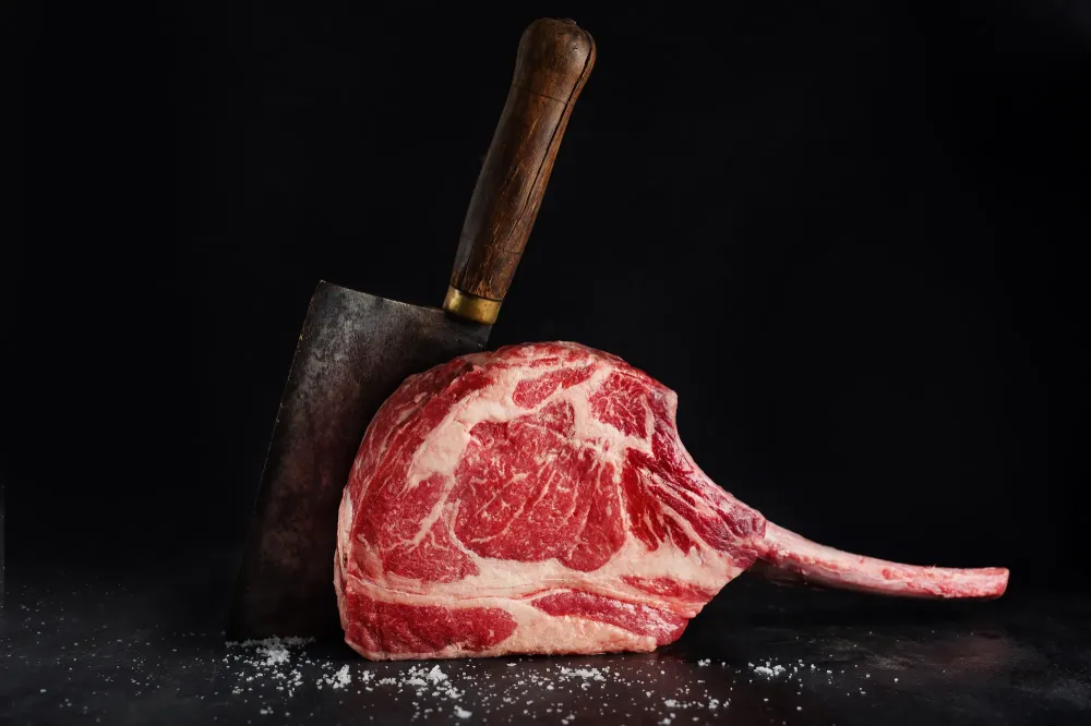 Viande française près de Margès